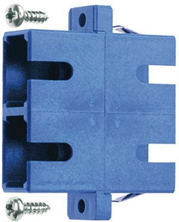 LWL-Kupplung SC SC Singlemode und Kst bl Keramik Schraube/einrasten