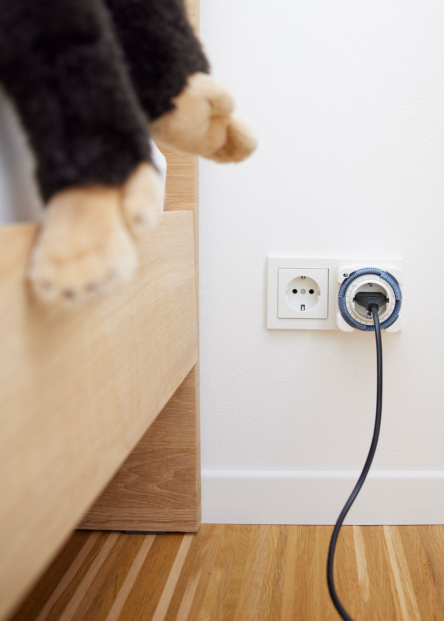 Steckdosenschaltuhr IP20 Tage analog 230V 16A 15min Zwischensteck/Steckd