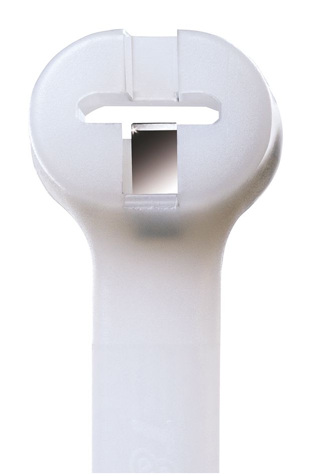 Kabelbinder L186mm natur 4,8x1,3mm hfr PA Polyamid (PA) -40-85°C Stahlnase
