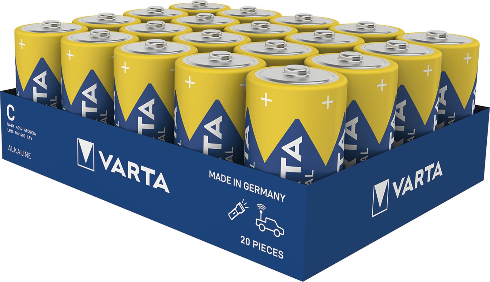 Batterie Baby 1,5V Industrial Pro C/AM2 7800mAh AL-MN Ø26,2x50mm