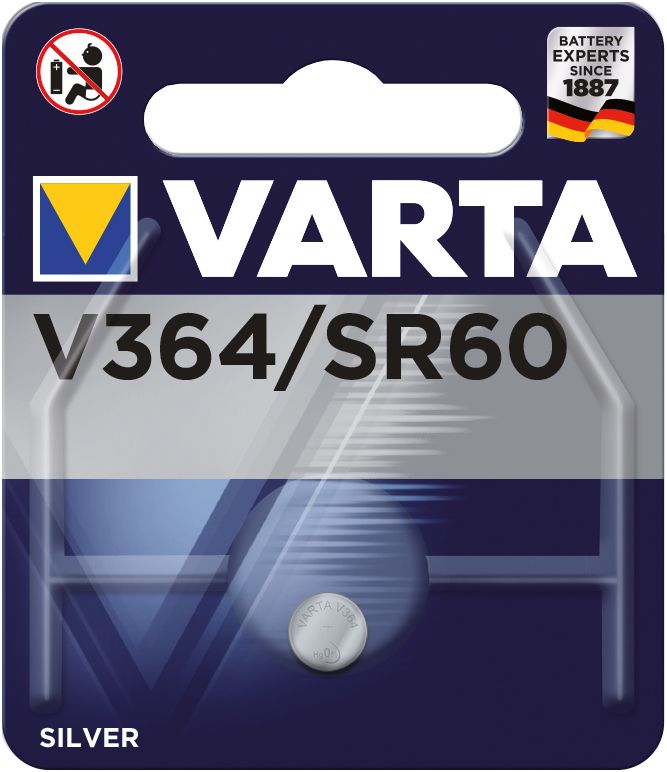 Batterie Knopfzelle 1,55V RW320/SR621SW SR60 20mAh Silberoxid Ø6,8x2,15mm