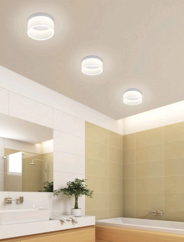 LED-Deckenanbauleuchte LIV 10W 2900K 460lm ws Konv Dimmung Phasenabschnitt