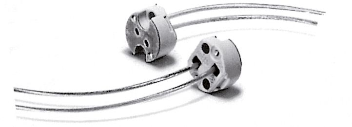 Fassung/Anschluss ws Keramik Schraubbef G4/GY6,35/GX5,3/GZ6,35