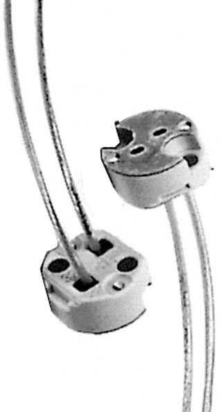 Fassung/Anschluss ws Keramik Schraubbef G4/GY6,35/GX5,3/GZ6,35