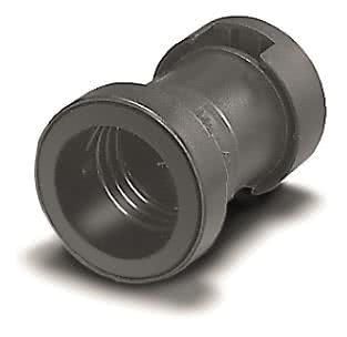 Illuminationsfassung sw E27 Kst Schraubbef