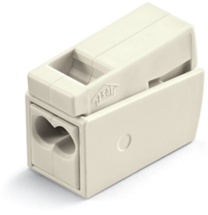 Leuchtenklemme 3f 400V 24 Serie 224 24A 0,5-2,5qmm ws f.Massivleiter