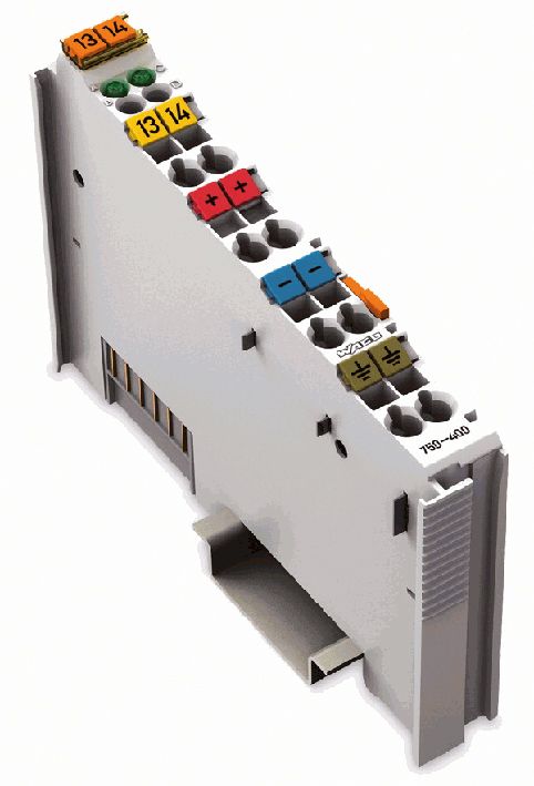 Digital I/O-Modul UC Serie 750 4Eing 24V Federzug