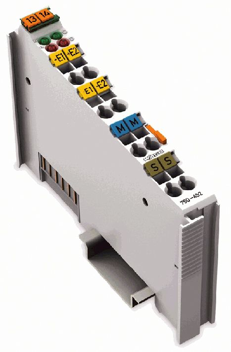 Analoges I/O-Modul DC Serie 750 24V Eing.Spg Spannung Federzugans
