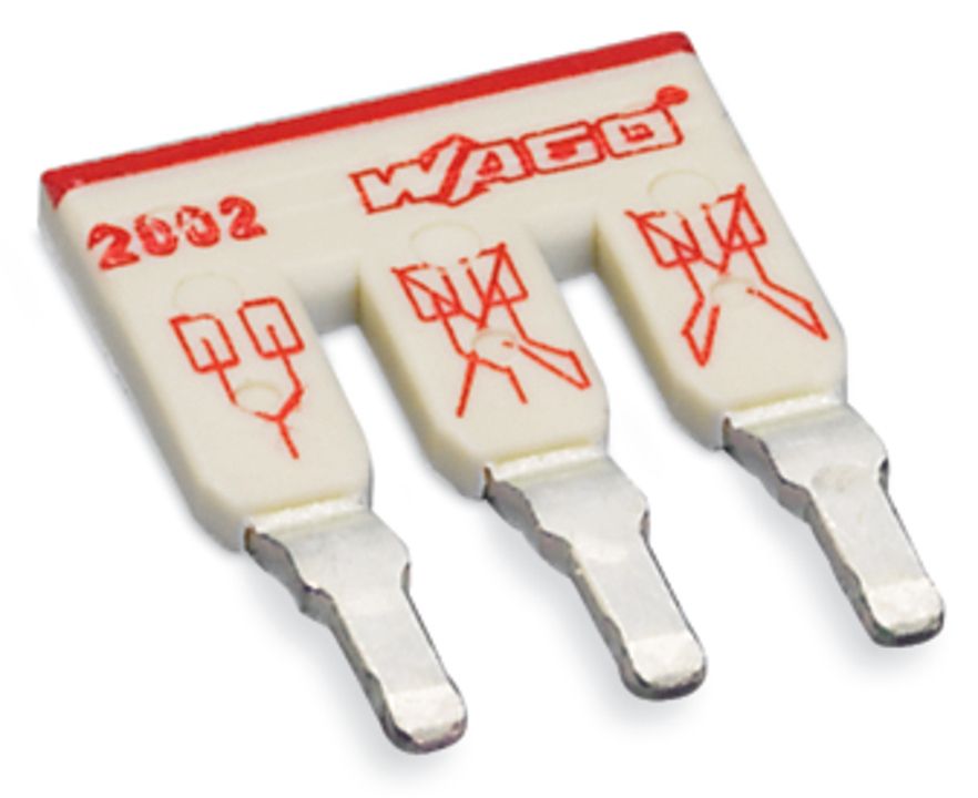 Schachtelverbinder 3p Serie 2002 steckb isol 25A m.Berührungss