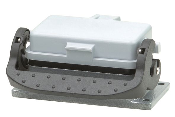 Anbaugehäuse Längsbügel Zink Klappd IP65 38x24x34mm oben