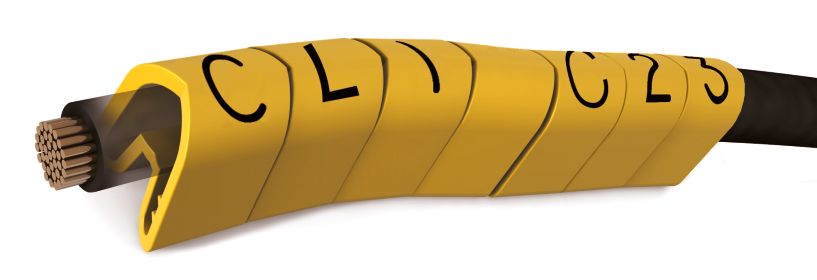 Kabelmarkierung 0 ge Ader Kst Ø4-10mm 4x7mm aufschieb