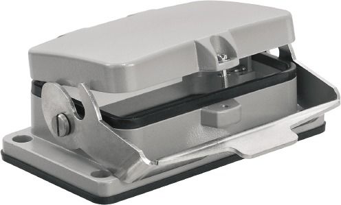 Anbaugehäuse Längsbügel Alu Klappd IP66 167,7x62x166mm oben