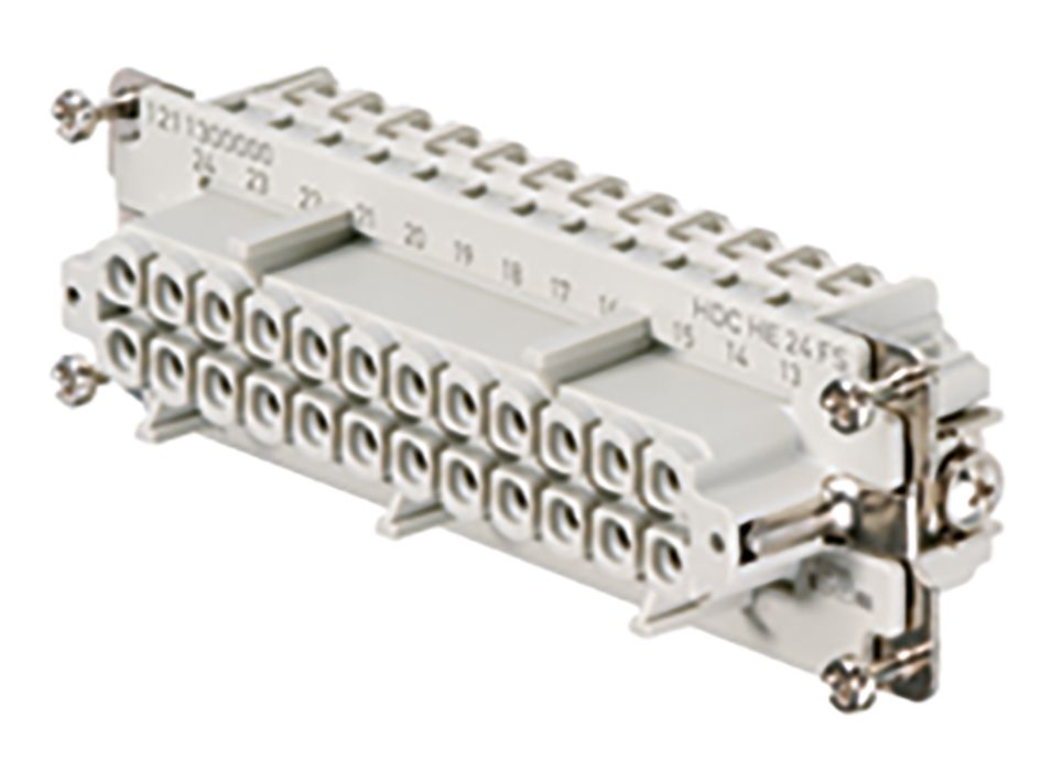 Kontakteinsatz Stift 6p Schraub 24A 500V 0,5-4qmm