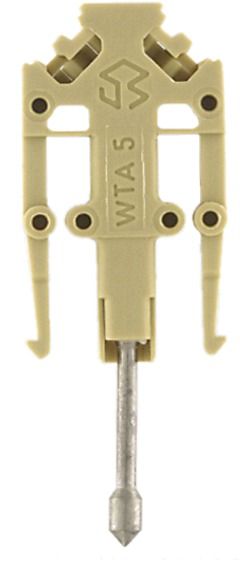 Prüfstecker 1p, sw