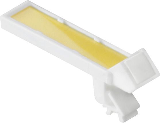 Klemmenmarkierung tra RM=6,3mm unbedr transp horiz/vert