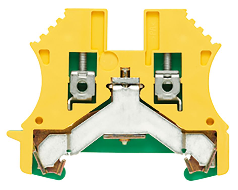 Schutzleiter-Reihenklemme 0,5-6qmm gn/ge 1Etage PEN-Funktion möglich