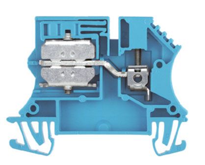 N-Trennklemme 1,5-16qmm 57A 3x10mm bl Anschlussplatte erforderlich Schraub