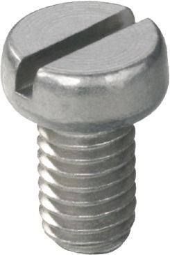 Zylinderkopfschraube M5x8mm Schlitz ST g/vz 4.8