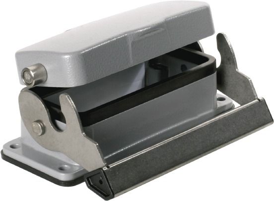 Anbaugehäuse Längsbügel Alu Klappd IP66 115x47x98,5mm oben