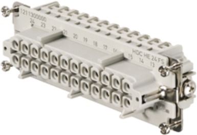 Kontakteinsatz Buchse 24p Schraub 16A 500V 0,5-2,5qmm