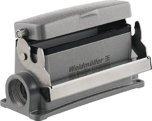 Sockelgehäuse Längsbügel Alu Klappd IP66 144x86x98,8mm zweis