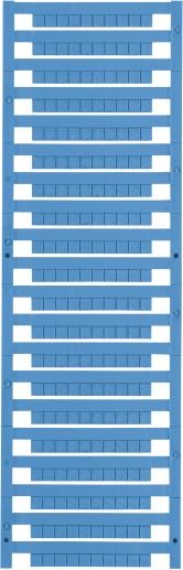 Klemmenmarkierung bl RM=5mm unbedr horiz