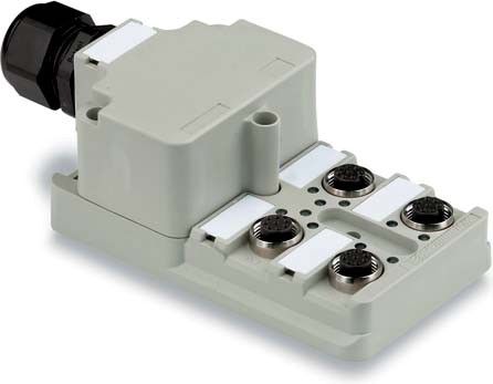 Verteiler Sensor/Aktor 6Steckpl 5p 30V M12 0,08-1,5qmm