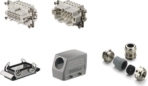 Steckverbinder Set IndSt 10p, Met.