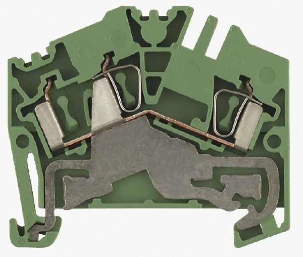 Schutzleiter-Reihenklemme 0,5-4qmm gn/ge 1Etage APL_erf. PEN-Funktion möglich