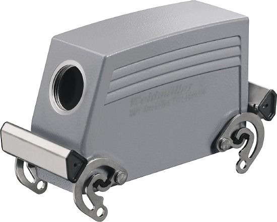 Tüllengehäuse Querbügel Alu IP66 seitl 163x76x55mm