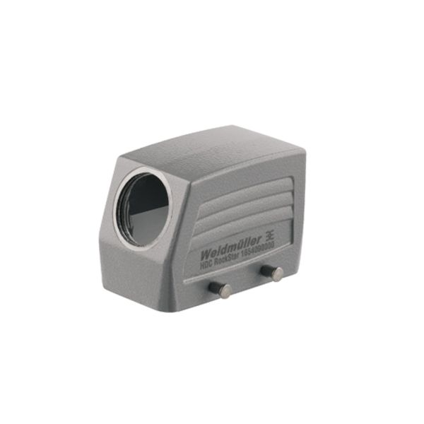 Steckergehäuse Querbügel Alu IP66 seitl 73x52x58,5mm