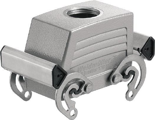 Tüllengehäuse Querbügel Alu IP66 oben 110,5x52x55mm