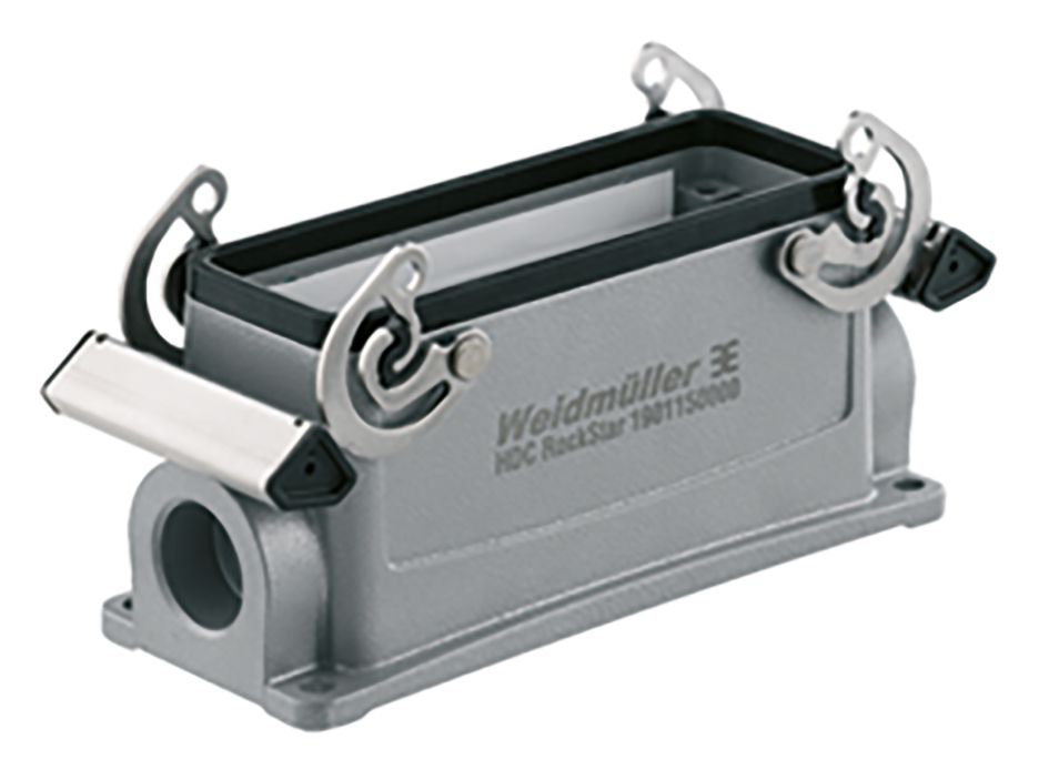 Steckergehäuse Querbügel Alu IP66 seitl 120x61x59mm