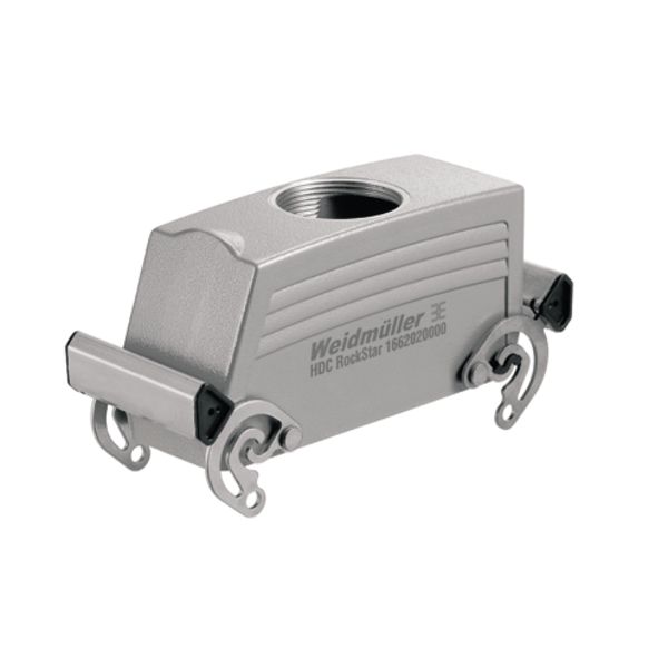 Tüllengehäuse Querbügel Alu IP66 oben 163x61x55mm