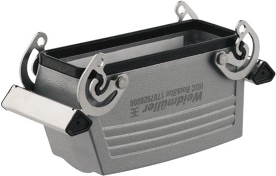 Kupplungsgehäuse Querbügel Alu IP66 oben 163x65x55mm