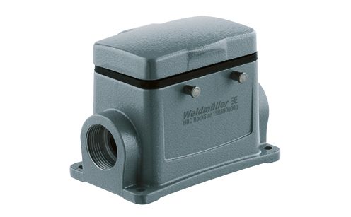 Sockelgehäuse Querbügel Alu Klappd IP66 106x97x89,2mm zweis