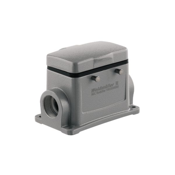 Sockelgehäuse Querbügel Alu Klappd IP66 106x97x89,2mm zweis