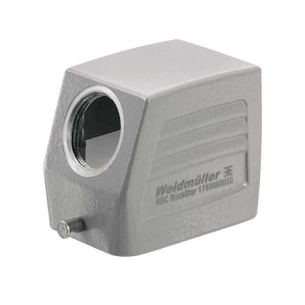 Steckergehäuse Längsbügel Alu IP66 seitl 75x52x43mm