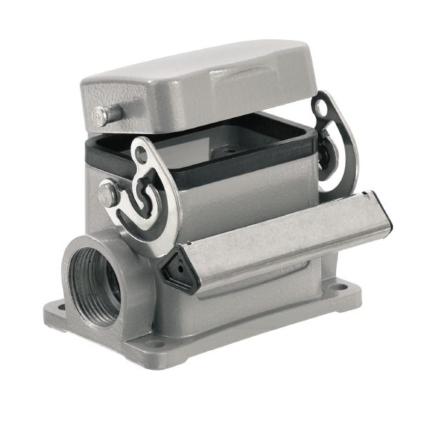 Sockelgehäuse Längsbügel Alu Klappd IP66 82x72x92,5mm zweis