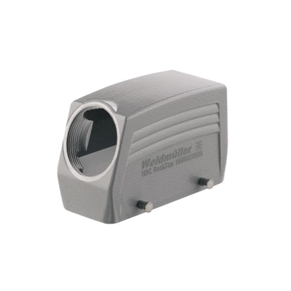 Steckergehäuse Querbügel Alu IP66 seitl 93,3x61x59mm