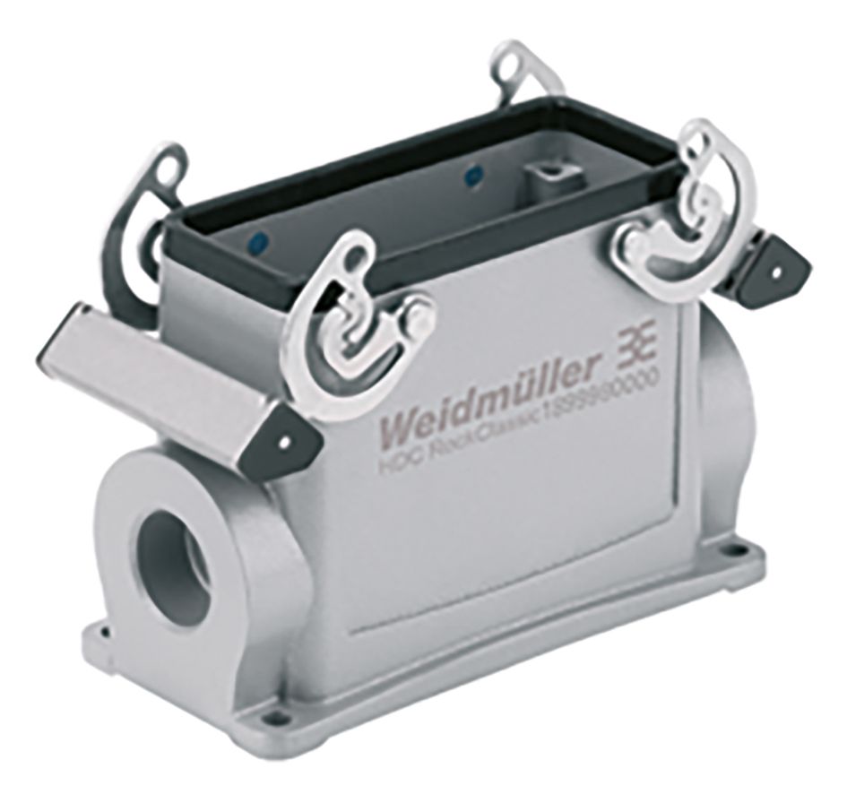 Steckergehäuse Querbügel Alu IP66 seitl 93,3x61x59mm