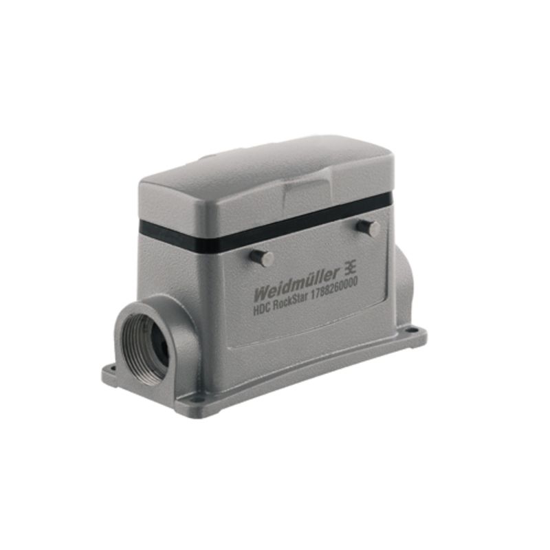 Sockelgehäuse Querbügel Alu Klappd IP66 117x82x77,5mm zweis