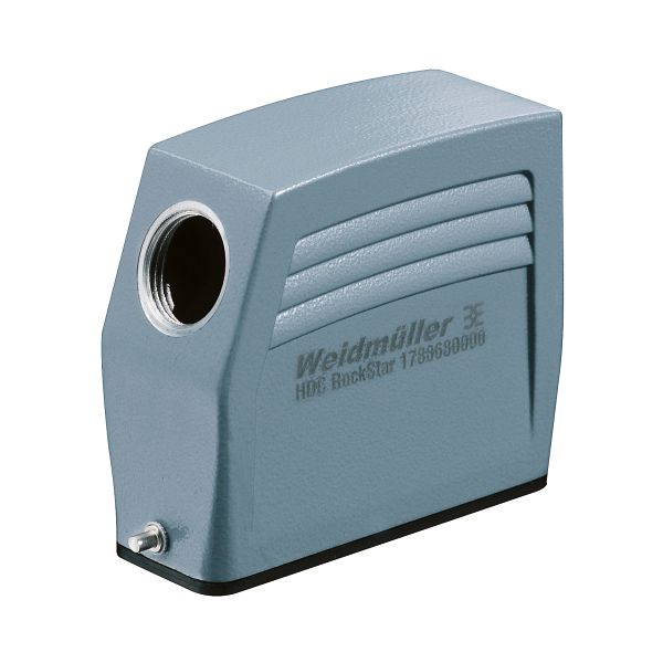 Tüllengehäuse Längsbügel Alu IP66 seitl 89x72x32,5mm