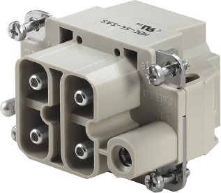 Kontakteinsatz Stift 4p Axialschraub 40A 1000V 0,5-2,5qmm