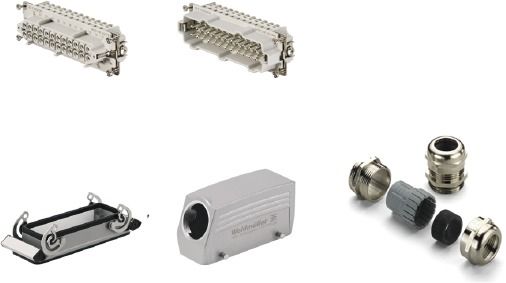 Steckverbinder Set IndSt 500V B8 24p