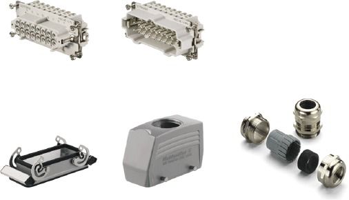 Steckverbinder Set IndSt 500V B6 16p