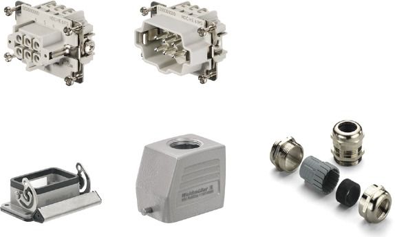 Steckverbinder Set IndSt 500V B3 6p