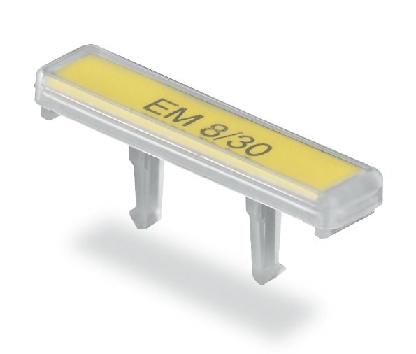 Klemmenmarkierung tra RM=30mm unbedr transp