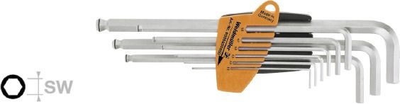 Werkzeugset 9tlg 9xNuss