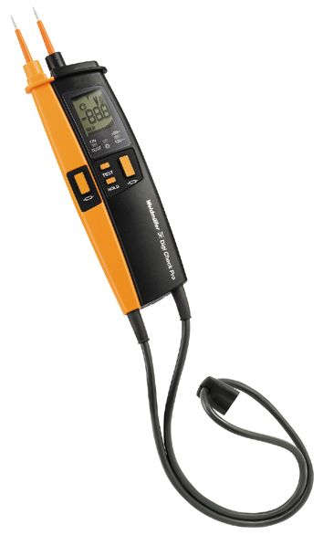 Spannungsprüfer 2p CAT.IV 6-400V LED Batt opt/akust Interne Grundlast